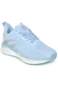 ABROS Mens ASSG1305 Edge Sports Shoes ICE Blue/Orange 7 UK