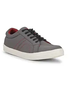 Liberty Mens Hyper-L1 Grey Casual Shoes - 42