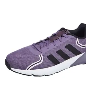 Adidas Women Synthetic RayRun W Running Shoe SHAVIO/CBLACK/ORCFUS (UK-7)