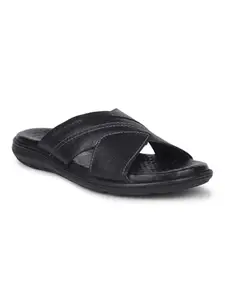 Hush Puppies mens CHARLES MULE BLACK Sandals - 11 UK (8746253)