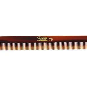 ROOTS Pocket Comb | Wide Teeth | Smooth Round Tips prevent Hair & Scalp damage | Reduces Static & Frizz | For Men & Women | Wet & Dry use | Model No. 79