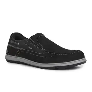 Lee Cooper Mens Slipon Shoe LC4917E Black UK 5
