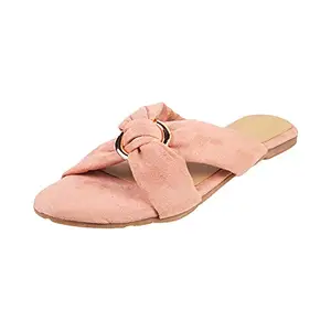 Metro Women Pink Synthetic Sandal 3-UK (36 EU) (41-4108)