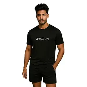 Ryurun Nylon Spandex Mens Vinyl Print Vigorex Men's T-Shirt