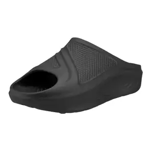 DUKE Men's Black Slipper-6 Kids UK (FWCR6190)