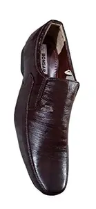 Men's_Genuine Synthetic Formal Black Shoes for Men Size-6