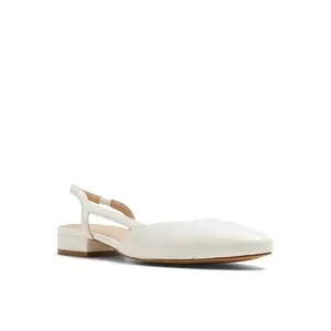 Aldo CLEMENTINNE-IN100 Women White Block Heel Shoes