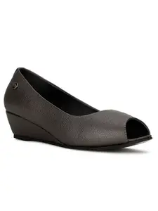 Bata Finch E Women Casual Ballerina in Dark Grey