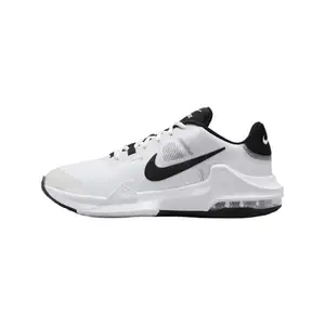Nike Men's AIR MAX Impact 4 Running Shoes-WHITE/BLACK-10UK