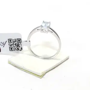 Rajasthan Gems Ring 925 Sterling Silver Natural Blue Aquamarine Gem Stone Women Handmade Gift j465 (15.5)