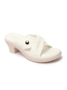 iconics Women Sandal,White,UK-4