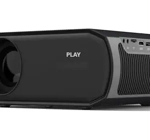 Play MK PRO 500 ANSI Lumens 1080P Android 13 Projector Home Use with 360° Screen Rotation Electronic Zoom & Auto Focus, Mini Home Theatre Projector with 40-500