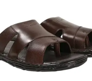 Lee Cooper Men's LC8264C Leather Sandal_LC8264C_Brown_44