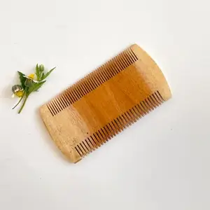 DAISYLIFE Neem-Wood Lice Treatment Comb, Head Lice Removal, Narrow Teeth Comb for Lice, Anti-Bacterial Nits Comb, Oil Treated, Ultimate Lice & Nit Removal Easy to Use on All Hair Types