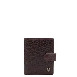Da Milano Leather Card Holder for Men & for Women - Wine