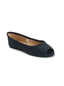 Carlton London Women's Slip On Ballerinas Colour-Navy, Size-UK 3