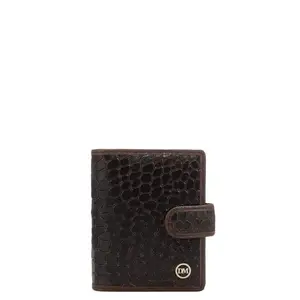 Da Milano Leather Card Holder for Men & for Women - Brown