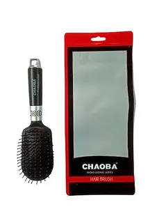 CHAOBA Professional Professional Classic Paddle Hair Brush with Strong & flexible nylon bristles For Grooming, Straightening, Smoothing, Detangling Hair, ideal for Men & Women, (CHB_26)