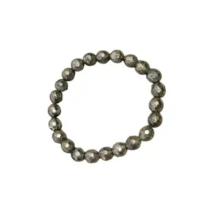 Dine Gems Fashionable Pairide Crystal Bracelet Most Attractive Pyrite Bracelet Original Certified By IGL Fools Gold Crystal Bracelet Genuine Pirate Hand Band For Astrology Purpose