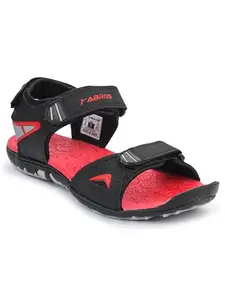 ABROS Sandal for Gents Made with Phylon Black/L.Grey Color 7