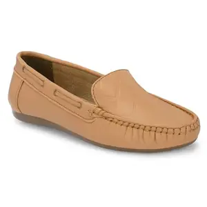 Karaddi Women's Loafer | Lightweight Shoes for Women, Designed for All Seasons Loafers for Women Beige