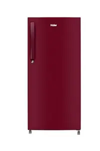 Haier 190 L 2 Star Direct Cool Single Door Refrigerator (2024 Model, HED-202RS-P, Red Steel)