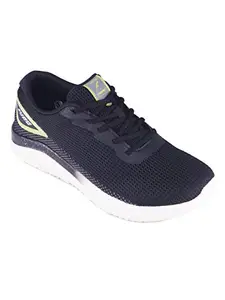 FURO Sports Black Men Sports Shoes Lace Up Running W3050 001_6