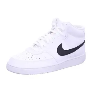 Nike Mens Court Vision MID NN White/Black-White Running Shoe - 7 UK (DN3577-101)