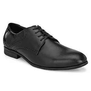 BUSKINS Men’s Formal Lace-Up Shoes,BA5130 (Size- IND10)-Black