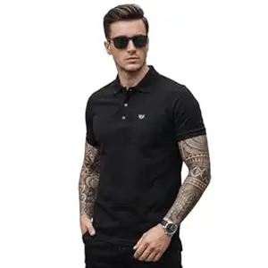 Basic Things Polo T Shirt for Man with Pocket, Polo T Shirts for Men, Summer Shirt with Collar, Half Sleeve, Cotton Blend, Light Weight, Comfotable Fit (Pack of 1) M to 3XL