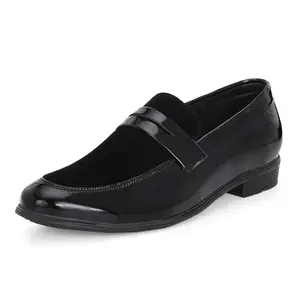 Centrino Formal Shoe for Men | Cushioned Insole | Stylish Slip ON | Perfect for Boys & Men | Office Wear & Formal Dress 6810-1 Black