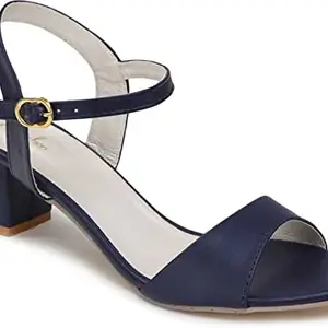 Funku Fashion Women Casual Fashion Low Height Block Heels With Buckle Clouser (FF-D-1123-37)