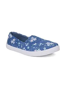 Bata Women Casual Slipon Loafer Sarah - 4 UK Blue
