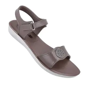 WALKAROO WL7868 Womens Fashion Sandals for Casual Wear - Stone Grey