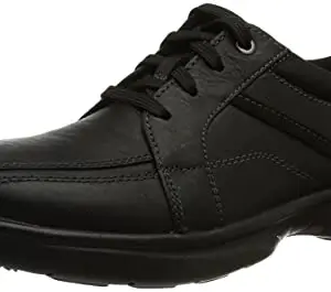 Clarks Black Coloured Men Lace Up Shoe (Size: 6)-26153332Black