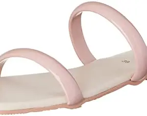 Metro Women Pink Flat Slipon Sandal UK/5 EU/38 (41-4192)