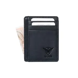 GOUS Black, Unisex Card Holder
