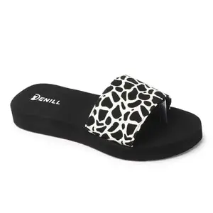 Denill Women Soft Bottom flats Slliper For Women & Girl (White) Uk-4