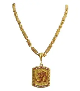 Om Unisex Necklace chain and pendant 46