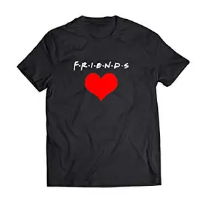 Funcart Friends Black T-Shirt