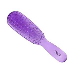 Vega Mini Hair Brush (India's No.1* Hair Brush Brand) For Men and Women, Color May Vary (R2-MB)