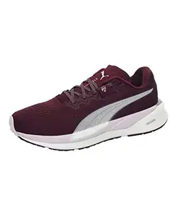 Puma Women's Eternity Nitro WNS Grape Wine-Lavender Fog White Running Shoe-4 Kids UK (19468209)