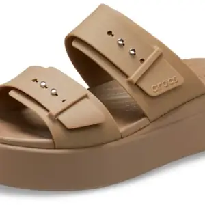 Crocs Women Khaki Brooklyn Sandal 207431-260-W9