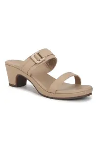 Allen Solly Women Beige Casual Heels