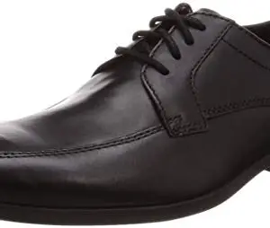 Clarks Men's Black Leather Formal Shoes - 7 UK (41 EU) (26146247)