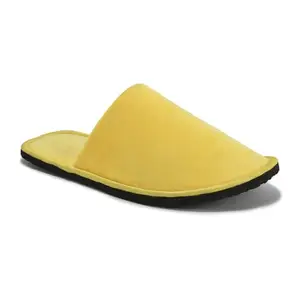 Star FishWomen's (1601) |Extra Super Soft Comfortable Slippers |Yellow Casual Slides Slippers 7 UK