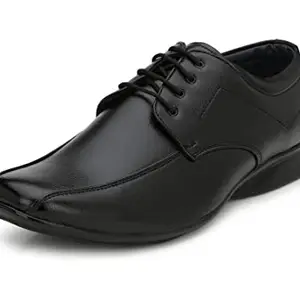 AZZARO BLACK Men's Synthetic Leather Comfortable Slip-On Formal Shoes for Man Business Daily Use Black