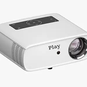 Play Play Projector 7200 Lux Full HD, Native 1920 x 1080P Support 4K Video,Projector Compatible w/ Fire TV Stick, PS4