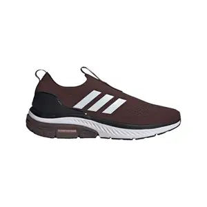 adidas Male Cloudfoam Walk Sock Sportswear Shoes, Brown, 9
