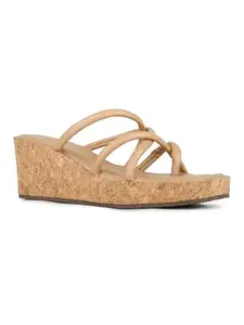 Inc.5 Womens Beige Ethnic Striped One Toe Heels